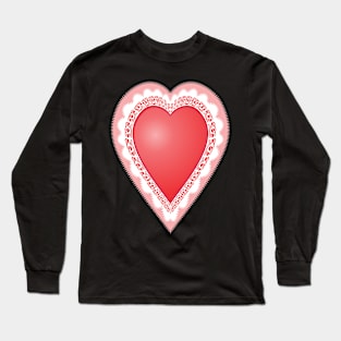 Valentine's Heart Long Sleeve T-Shirt